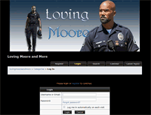 Tablet Screenshot of lovingmooreandmore.com